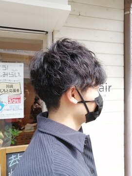 ハチマルハチ エアー 向ヶ丘遊園店(808 air) 波巻き×スパイラル@30代40代50代60代