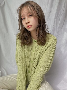 キオク(KIOKU) 大人かわいい美髪ニュアンスパーマ【荒田/騎射場】