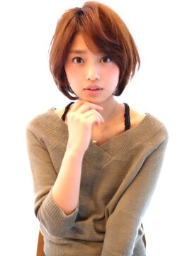 レウナ 外苑前(Reuna) 【30代40代50代】大人可愛いひし形ボブ　ワンカールボブ