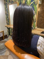 ムーン(moon) #似合わせカット #アースカラー #くびれヘア #デザインカラー