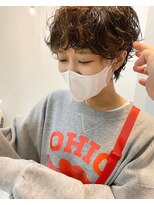 エフ ヘアーアンドリラクゼーション(F. hair & relaxation)&nbsp;【F.】中崎町20代30代マッシュショートニュアンスパーマ