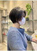 仙台ショートボブ山形ショート福島ショート前髪髪質改善韓国風