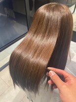 ファムバイアヴァンス(Femme by AVANCE.)&nbsp;髪質改善トリートメント×髪質改善カラー×ベージュ