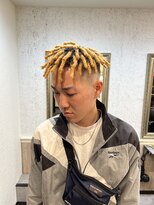 レパード(Leopard)&nbsp;地毛ショートドレッド