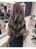 梅田ハイライトカラー梅田バレイヤージュカラー梅田美容室茶屋町