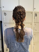 フィゼル 福島店(fizelle)&nbsp;ツイン編みおろし