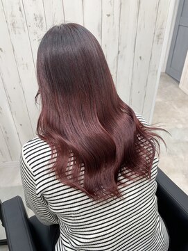 ワク 藤沢店(waku) ピンクラベンダー/バレイヤージュ