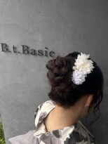 ビーティベーシック(B.t.Basic) ヘアセット（アップスタイル）