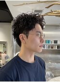 スパイキーショート/短髪パーマ/ピンパーマ【丸山武志】