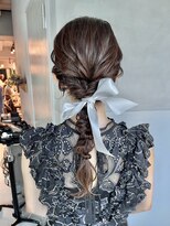 【ローポニー】編みおろし/結婚式/二次会/同窓会/銀座