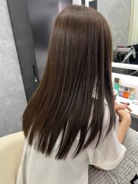 ナンバー ジェミカ 札幌(N° jemica)&nbsp;こなれミディシアーカラー縮毛矯正enogカラー特化型サロン