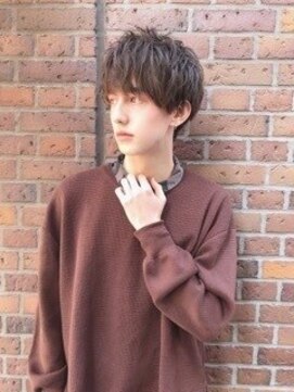 アレンヘアー 郡山開成店(ALLEN hair) マッシュスタイル×ツイストパーマ風セット〈郡山/郡山開成〉