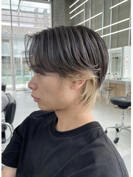 デュー 栄(DEW) 【DEW】センターパート/デザインカラー/ウルフ