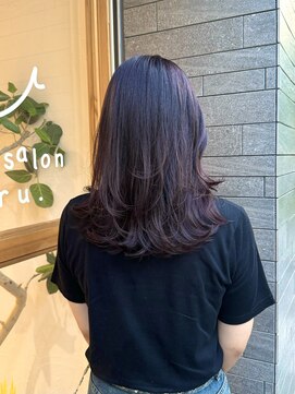 フィーユアンウル 梅田茶屋町(fille en uru.) 暗髪こそレイヤーカット