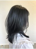 くびれミディアムウルフ