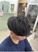 メンズポイントパーマ