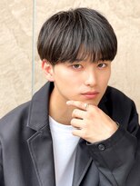 エルマーク 枚方(L-MARK)&nbsp;シースルーマッシュナチュラルマッシュメンズ韓国ツーブロック