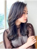 ロング/顔周りレイヤー