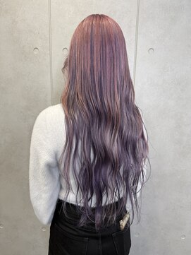 レオクマ(REOKUMA) アンブレラカラー/ピンク/ラベンダー/デザイン