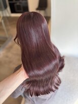 アオ(ao.)&nbsp;ブリーチなしピンクラベンダー