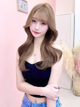 ロンムー(ronmuu)の写真/【新大久保駅徒歩2分】《学割Ｕ24有り》ダメージを最小限に抑えるケアカラー/ケアブリーチをおてプラで☆