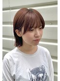 切りっぱなしボブ
