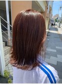 オレンジカラー / ブリーチなし / 20代30代40代 【湘南】