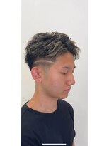ヘアーズ ベリー 玉造店(hairs BERRY)&nbsp;フェードメッシュ