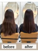 【髪質改善】プレミアムストレートエステ