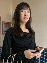 ニュイ(NUIT)&nbsp;顔まわり短めレイヤーカットミディアムロング