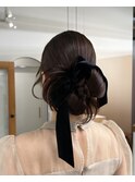 【stylist AIKA】タイトリボンアレンジ♪
