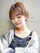 ギークス(GEEKS) 【GEEKS渋谷】大人ショートボブ/ココアベージュ/冬カラー/透明感