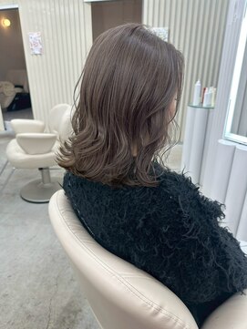 ユイマァル 岡山店(YUIMARL) 外国人風カラー20代30代40代柔らかグレージュカラー