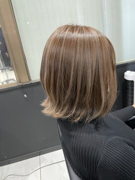 ヘアーデザイン ジェルム(Hair Design germe) ボブハイライト #しのだスペシャル