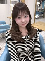 ボタン 熊本(VOTAN)&nbsp;水光カラー/レイヤーカット/髪質改善/中明度/韓国ヨシンモリ