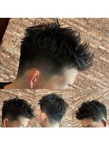 アールドボーテ 理容室(R de Beaute) 銀座 フェードスパイキー<理容室>
