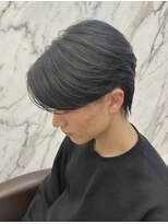 ヘアーマルシェ(hair marche)&nbsp;曲がる縮毛矯正/センターパートウルフ