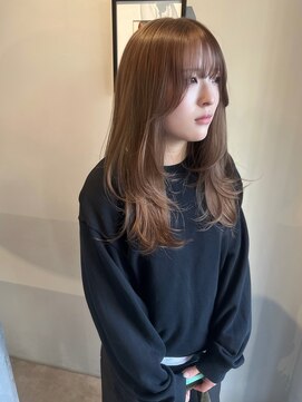 ソワ バイ ルシル(SOIE by Lucile) ハイトーンミルクティー　レイヤーカット