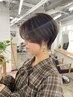【白髪が自然に馴染む】カット＋白髪ぼかしカラー ￥12,000