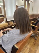トップヘアー 中庄店(TOP HAIR fuapua) 《TOPHAIR 中庄店/きゃん》アッシュベージュ