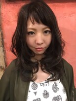 オートゥール(hair room Auteur)&nbsp;セミロングのショートバング