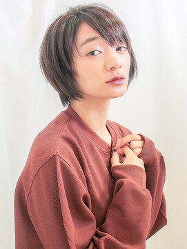 ジーテ(gite) 斜めバング　ヘルシーショート 「横浜/縮毛矯正/髪質改善」