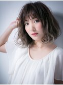 ブランジュ×無造作カールの小顔ふわミディs大宮20代30代40代