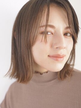 パール(PearL) 《PearL》小顔効果！王道のうるツヤストレートボブ