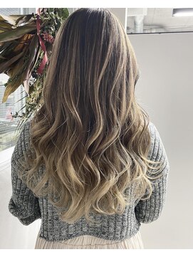 レディアル 大宮(REDEAL) 【REDEAL大宮】エアータッチバレイヤージュ[ハイライトメッシュ]