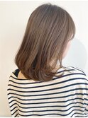 20代30代40代◎愛されふわミディ♪ことりベージュ