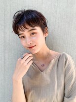 ヘアサロンエムフィス 池袋東口(HAIR SALON M Fe's)&nbsp;耳周りすっきりショート☆前髪軽め