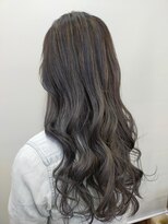 キュウヘアー(KYUU HAIR) アッシュグレー×ブルー