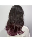 カシスカラー〔インナーカラー/トリートメント/ダブルカラー〕