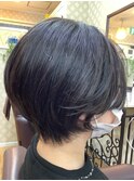 ナチュラルなショートボブ